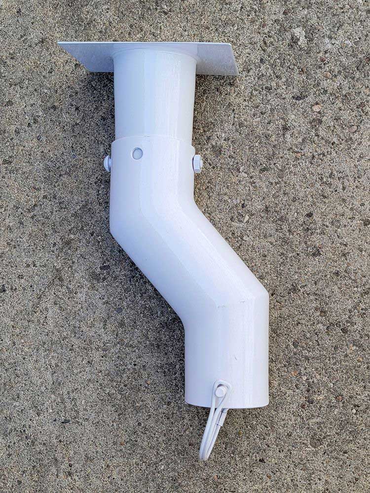 Rain Chain Installation Kit 2" Offset Extension - Image 5