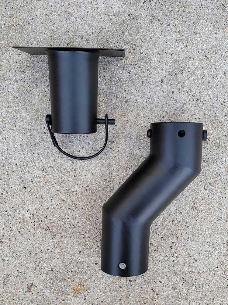 Rain Chain Installation Kit 2" Offset Extension - Image 9