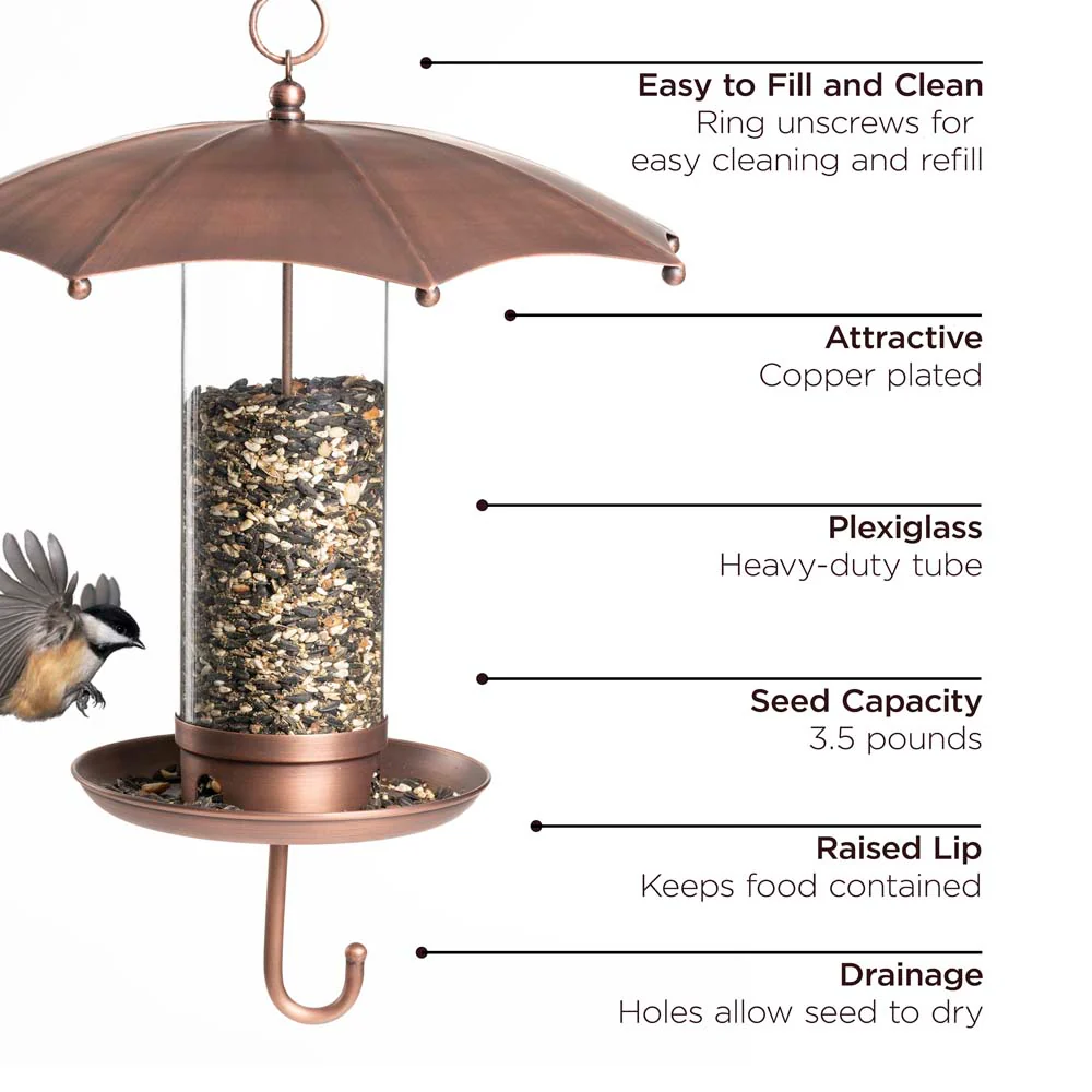 Rainy Day Umbrella-Inspired Bird Feeder - Image 3