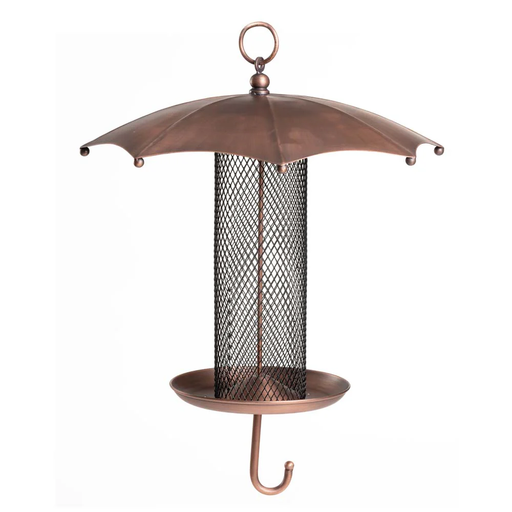 Rainy Day Umbrella-Inspired Bird Feeder, Durable Mesh - Image 2