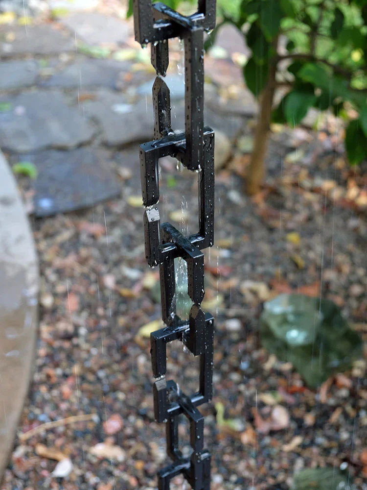Rectangle Links™ Rain Chain - Image 3