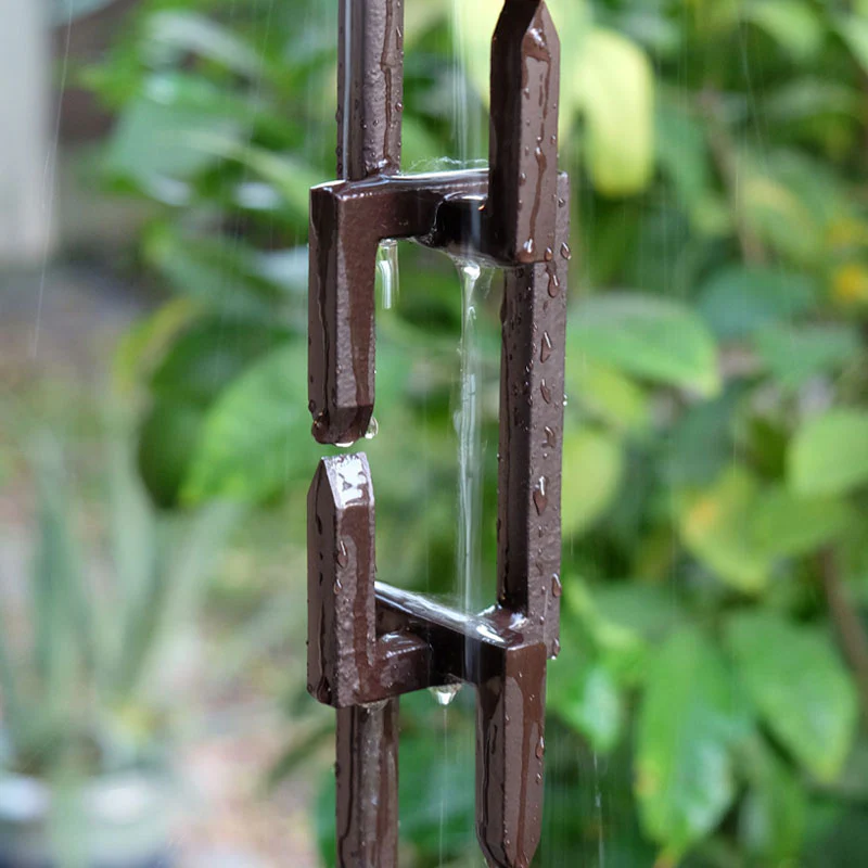 Rectangle Links™ Rain Chain - Image 4