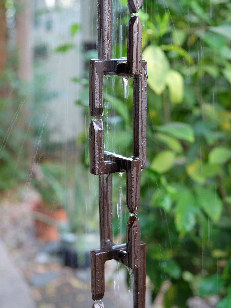 Rectangle Links™ Rain Chain - Image 5