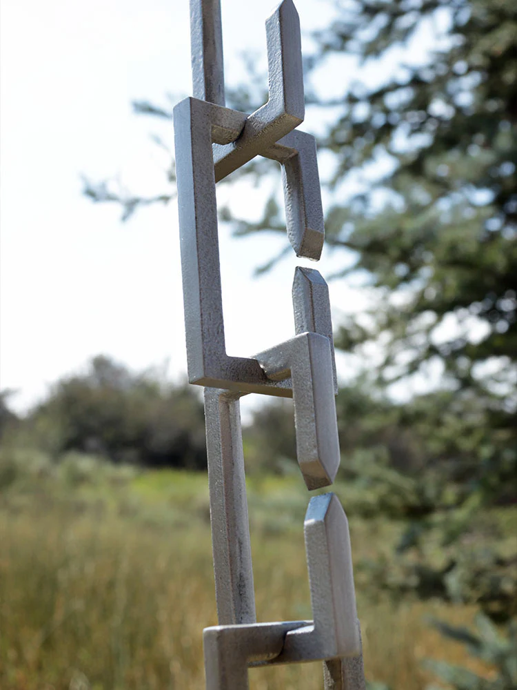 Rectangle Links™ Rain Chain - Image 8