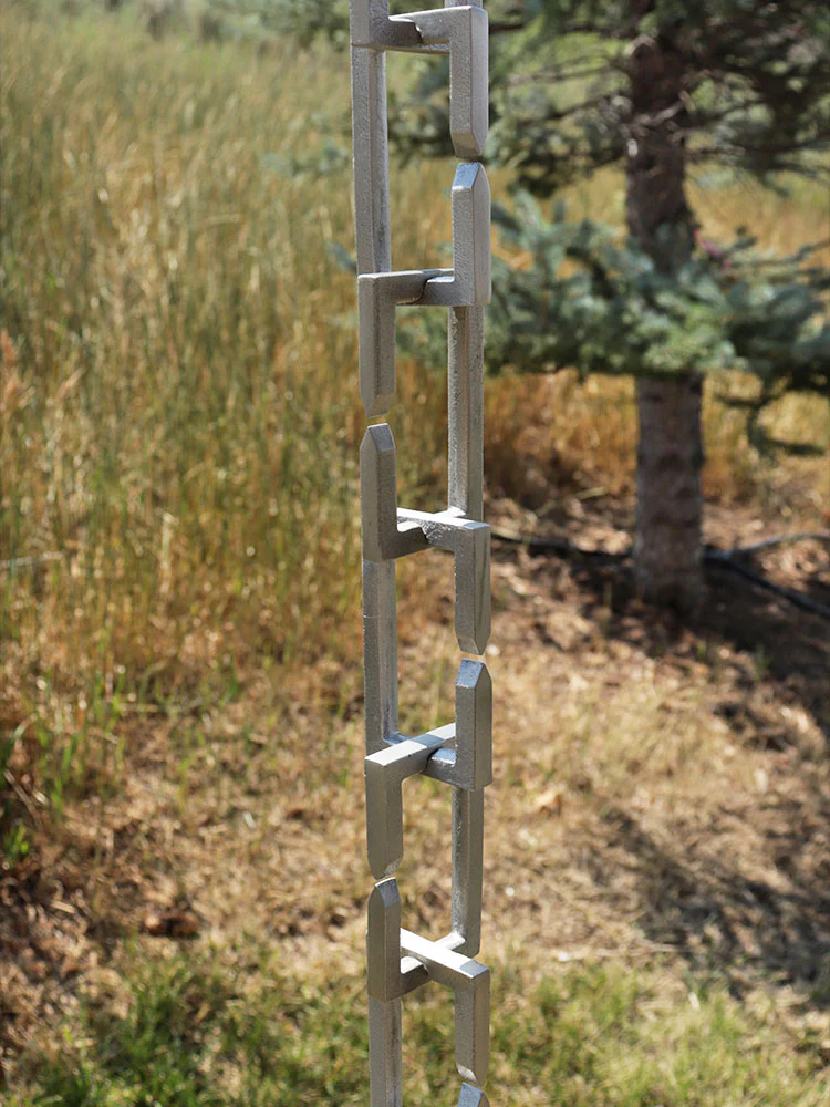 Rectangle Links™ Rain Chain - Image 9