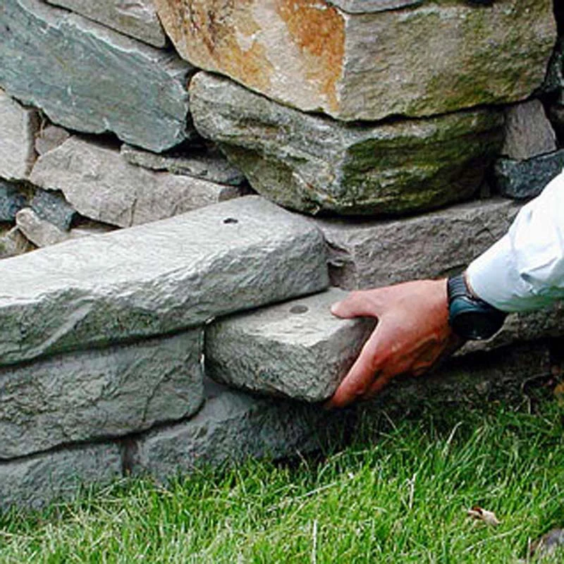 Rock Lock Raised Garden Bed - End Rocks - Image 7