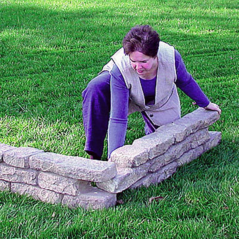 Rock Lock Raised Garden Bed - Straight Rock - Image 10