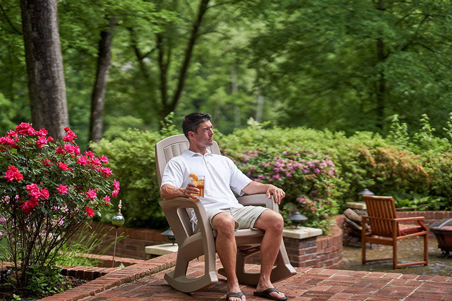Rockaway Heavy Duty All-Weather Outdoor Rocking Chair - Image 12