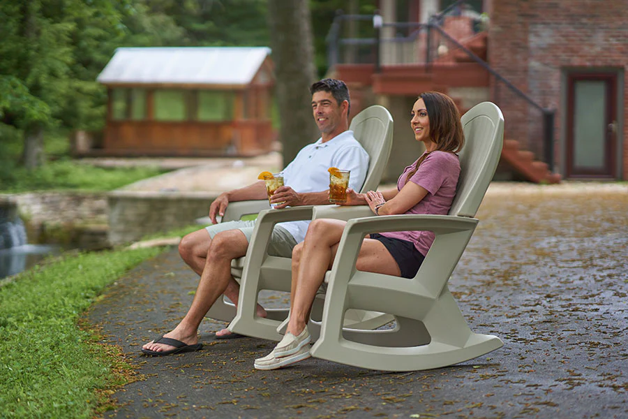 Rockaway Heavy Duty All-Weather Outdoor Rocking Chair - Image 13