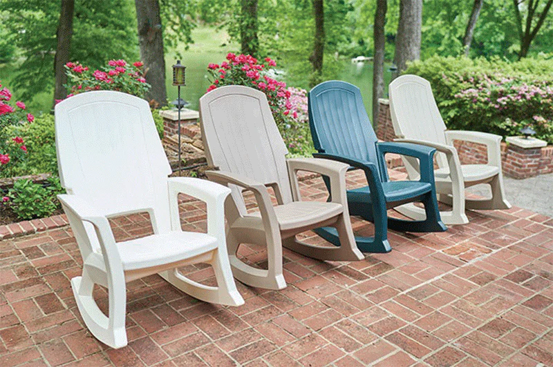 Rockaway Heavy Duty All-Weather Outdoor Rocking Chair - Image 7