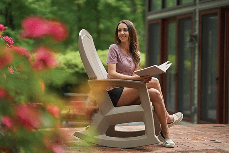 Rockaway Heavy Duty All-Weather Outdoor Rocking Chair - Image 8