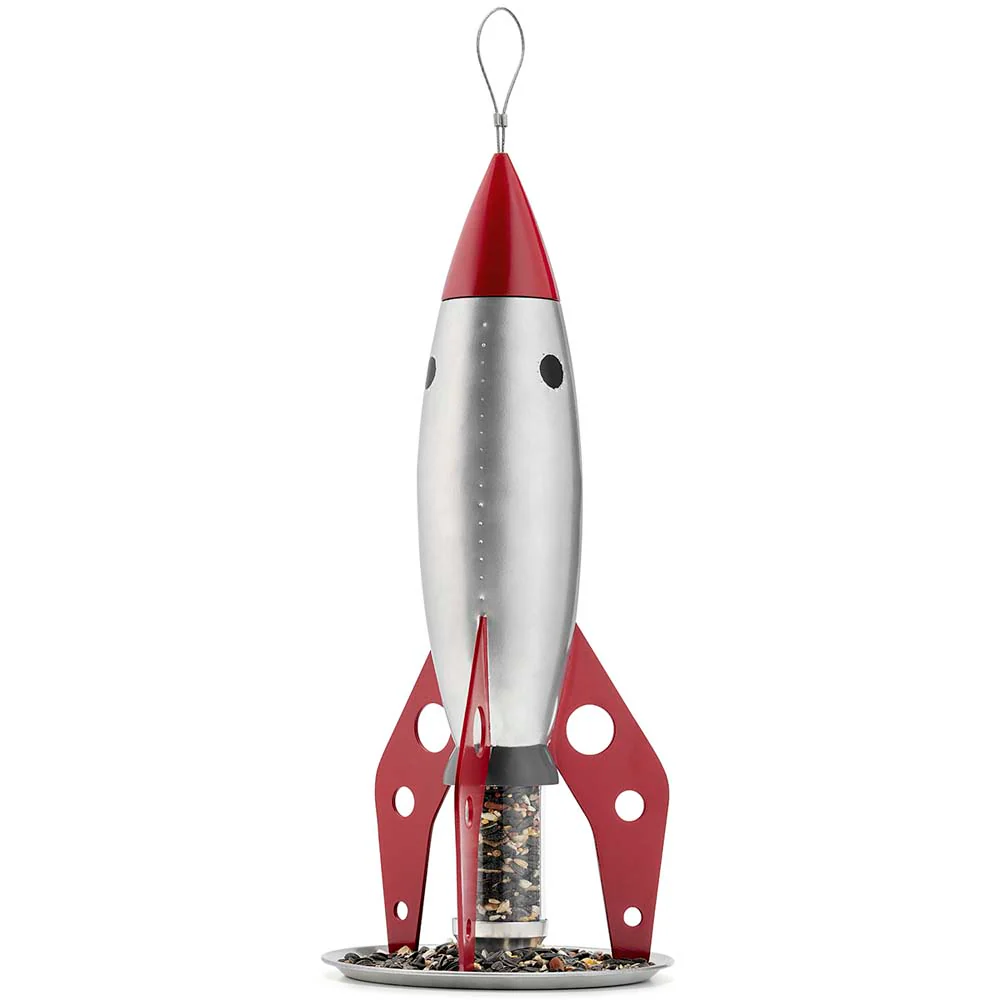 Rocketship Bird Feeder - Image 3