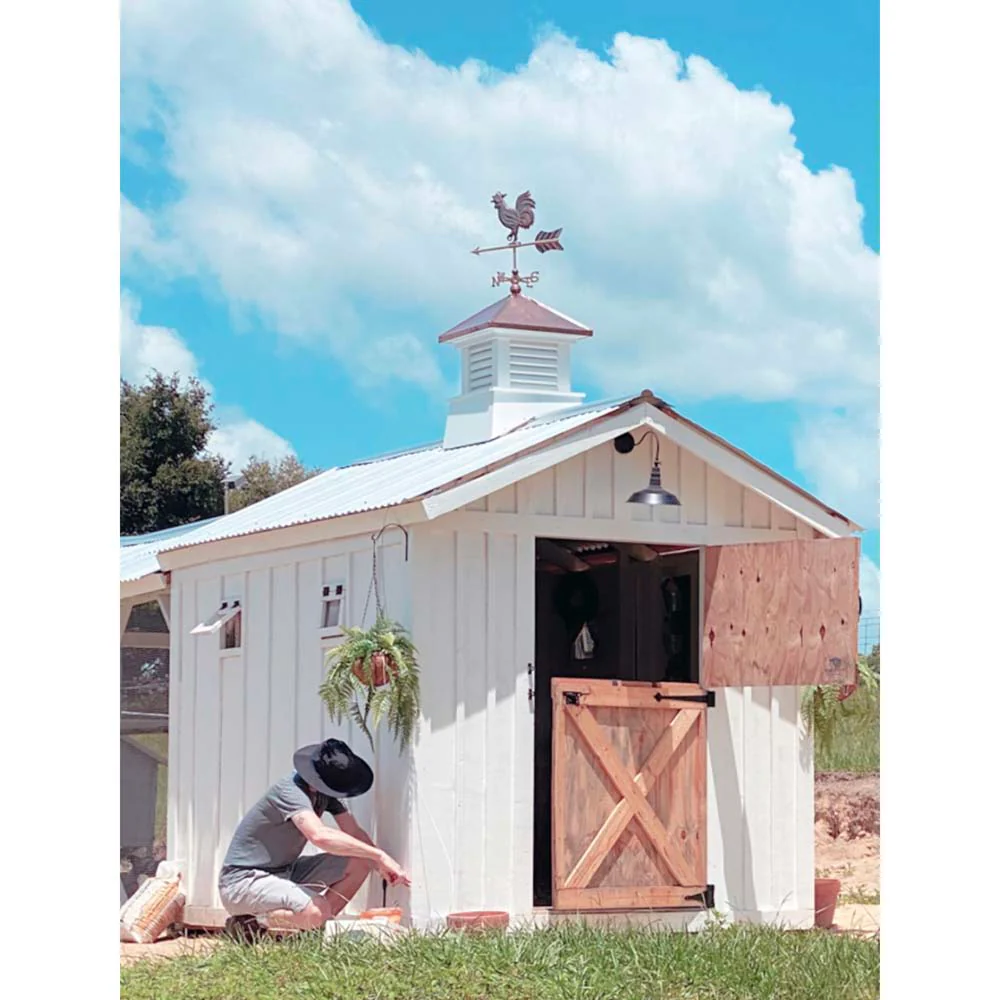 Rooster Cottage Weathervane with Roof Mount - Image 13