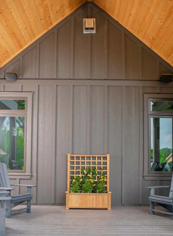Rosewood Planter with Trellis - Image 2