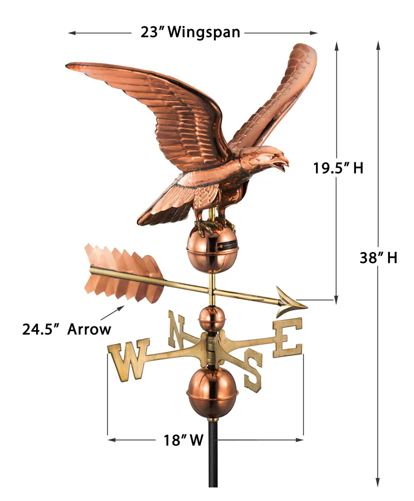 Smithsonian Eagle Weathervane - Image 4