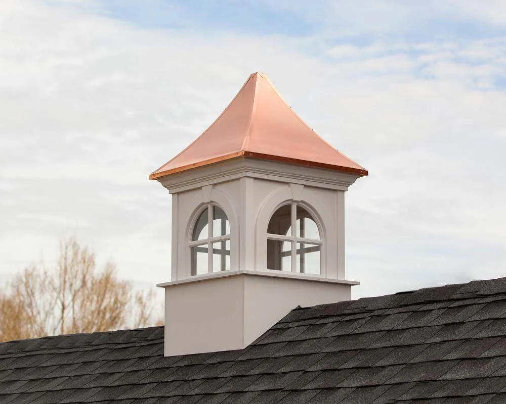 Smithsonian Fairfax Vinyl Cupola with Copper Roof - Image 2