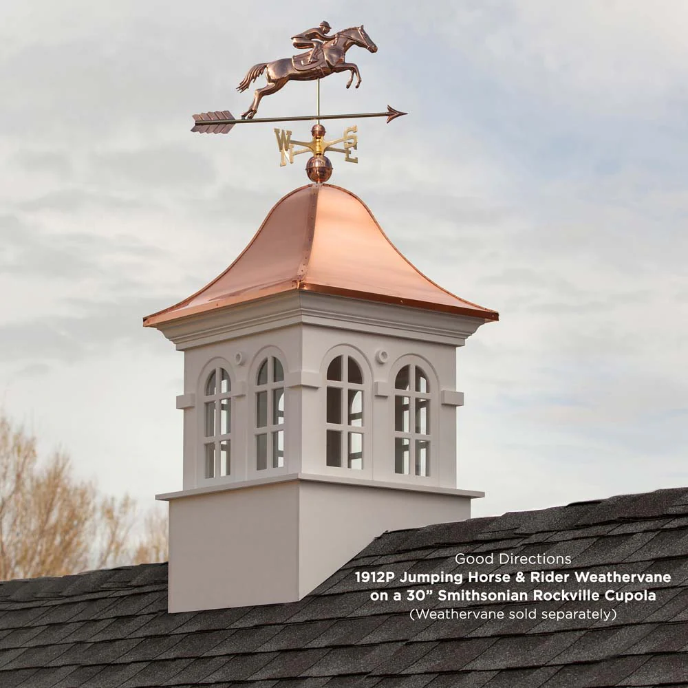 Smithsonian Rockville Vinyl Cupola with Copper Roof - Image 3