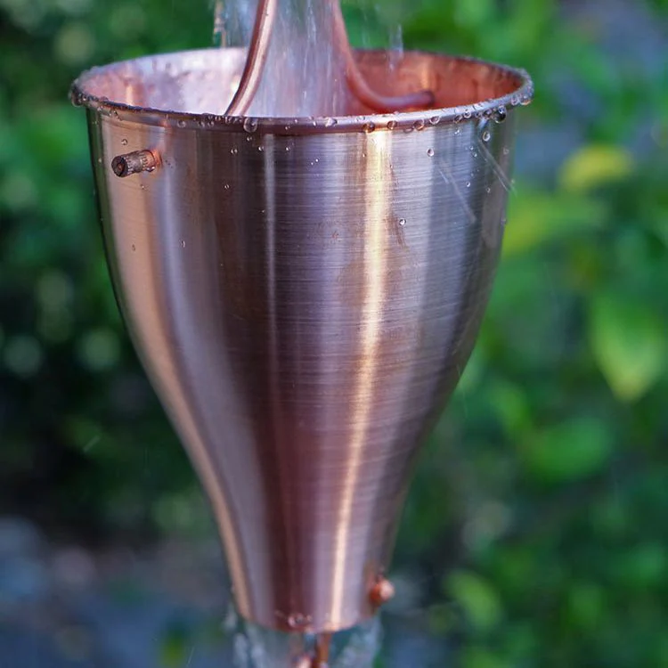 Smooth Cups Rain Chain - Image 4