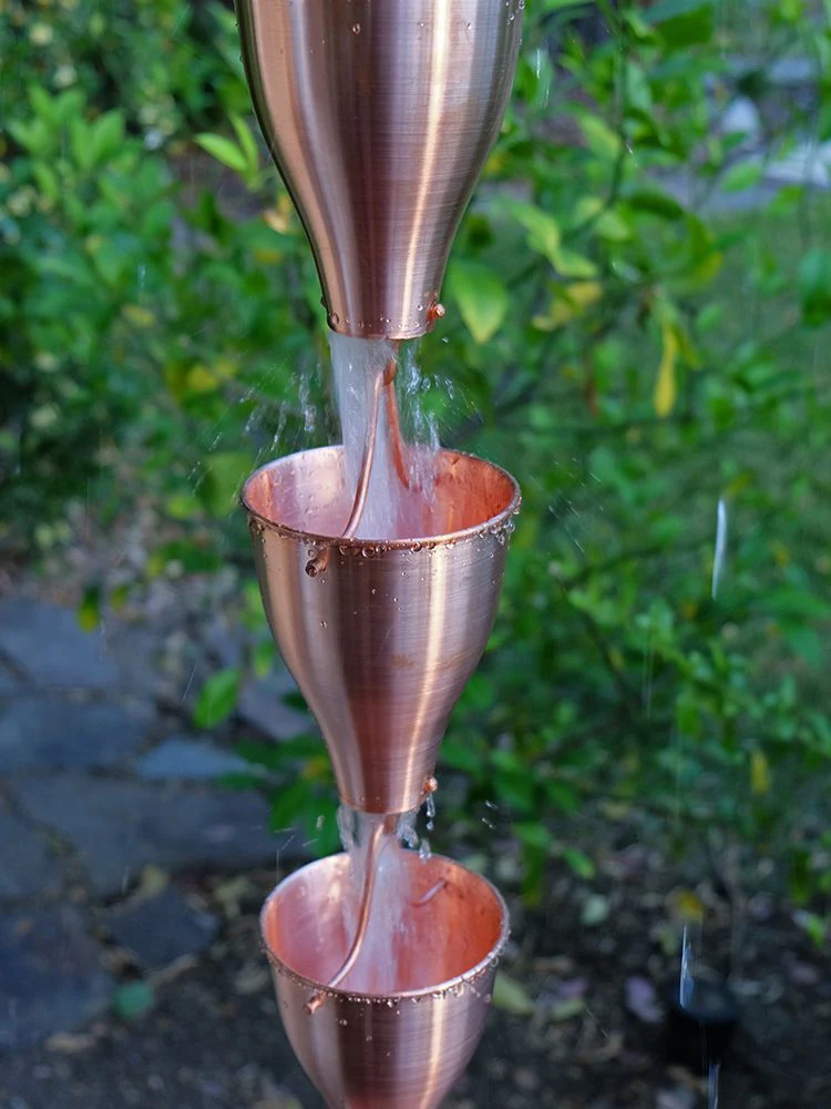Smooth Cups Rain Chain - Image 5