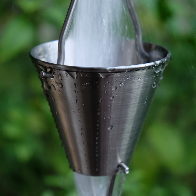 Steel Cups Rain Chain - Image 4