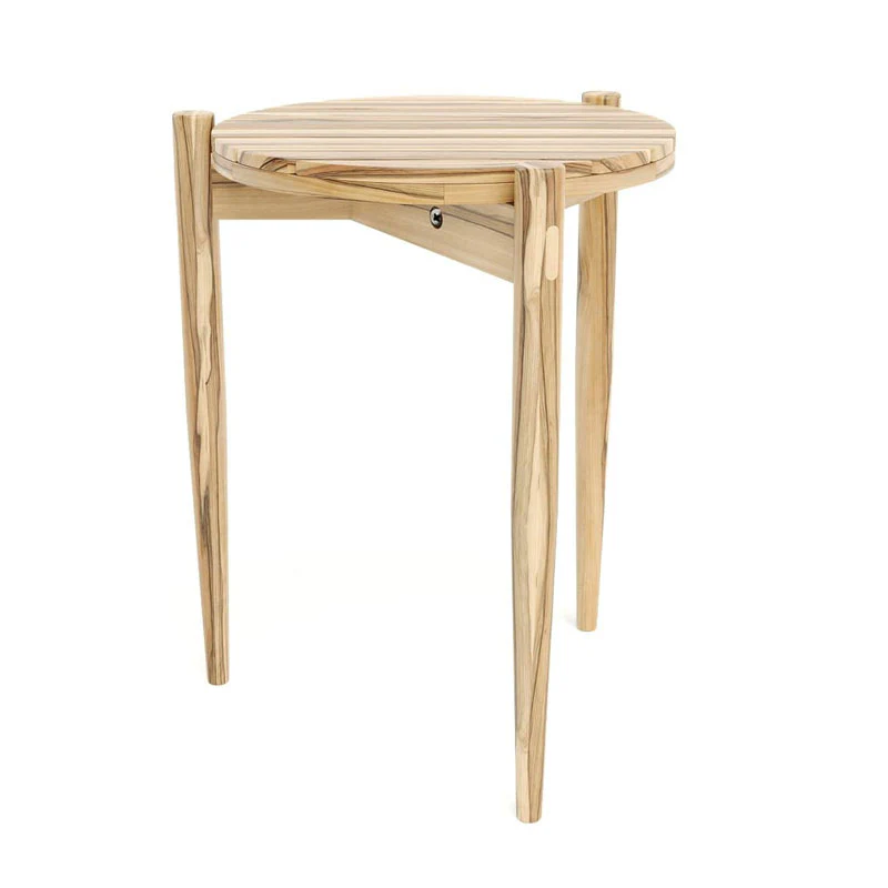 Telica Outdoor Teak Side Table - Image 4