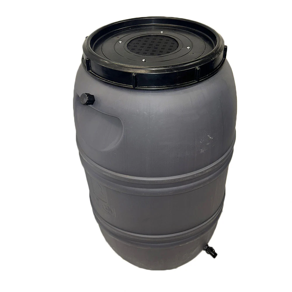 Upcycled 55 Gallon Rain Barrel - Image 7
