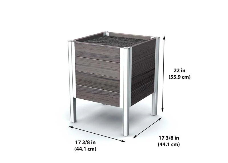 Urbana 17x17 Raised Planter - Image 7