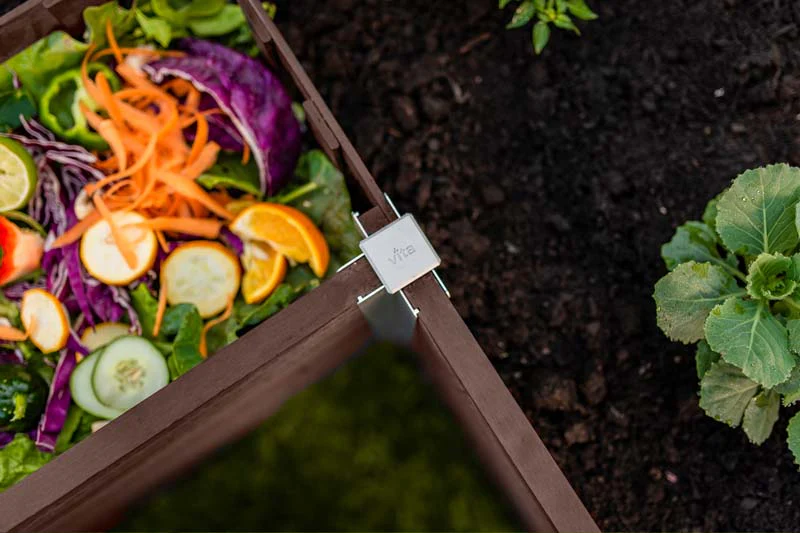 Urbana 6x6 Keyhole Composting Garden - Image 3
