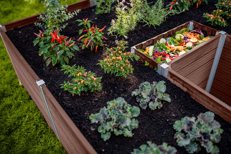 Urbana 6x6 Keyhole Composting Garden - Image 4