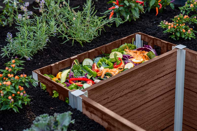Urbana 6x6 Keyhole Composting Garden - Image 7