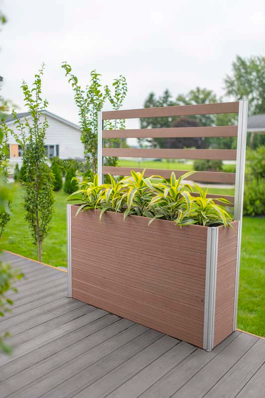 Urbana Large Parklette with Trellis - Image 3