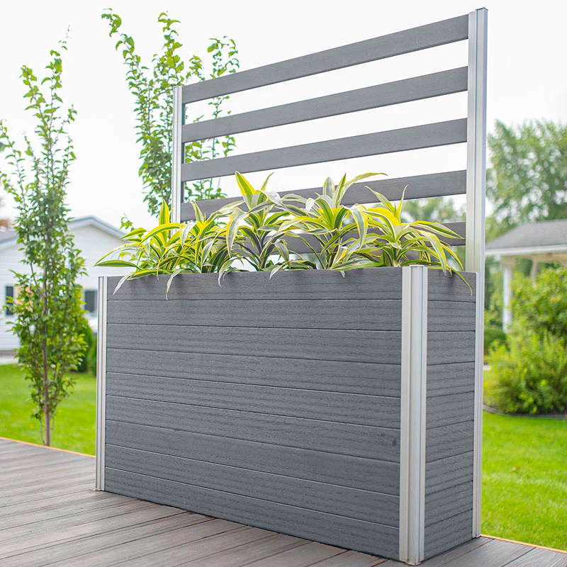 Urbana Large Parklette with Trellis - Image 5