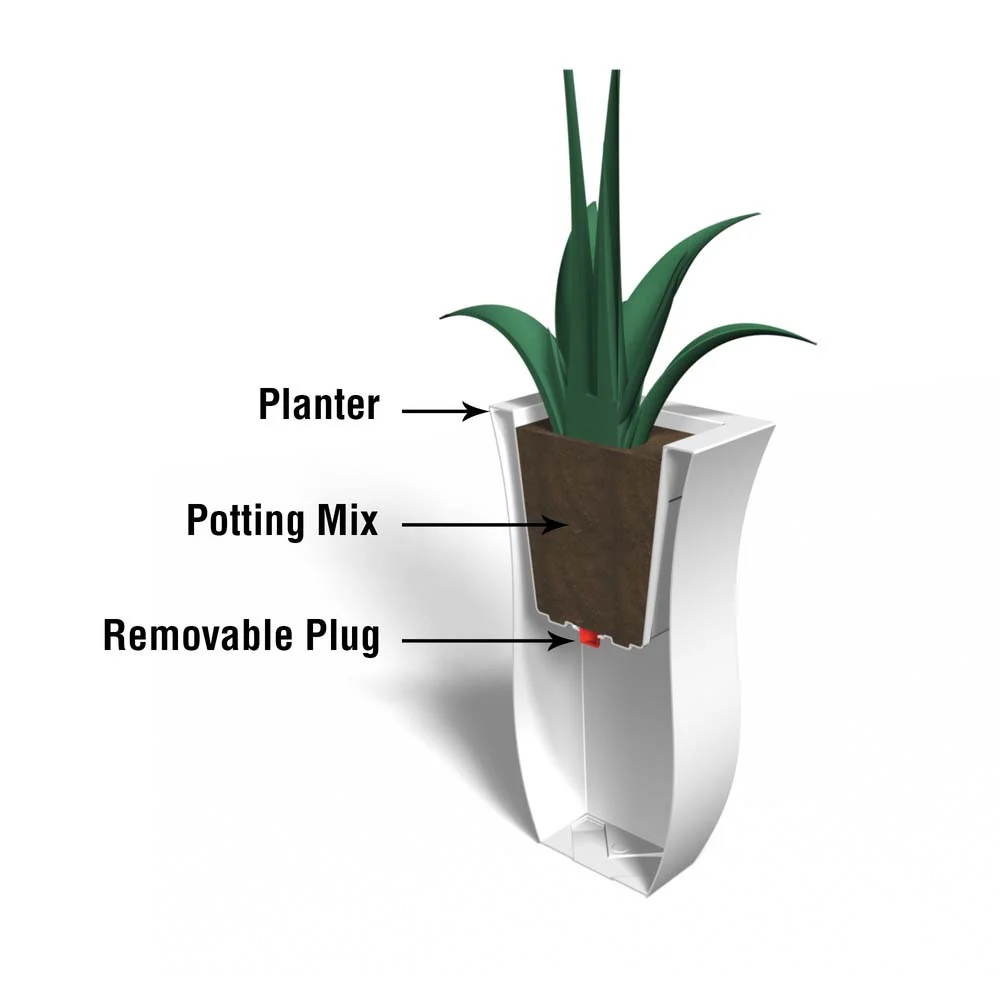 Valencia 30in Tall Planter - Image 7