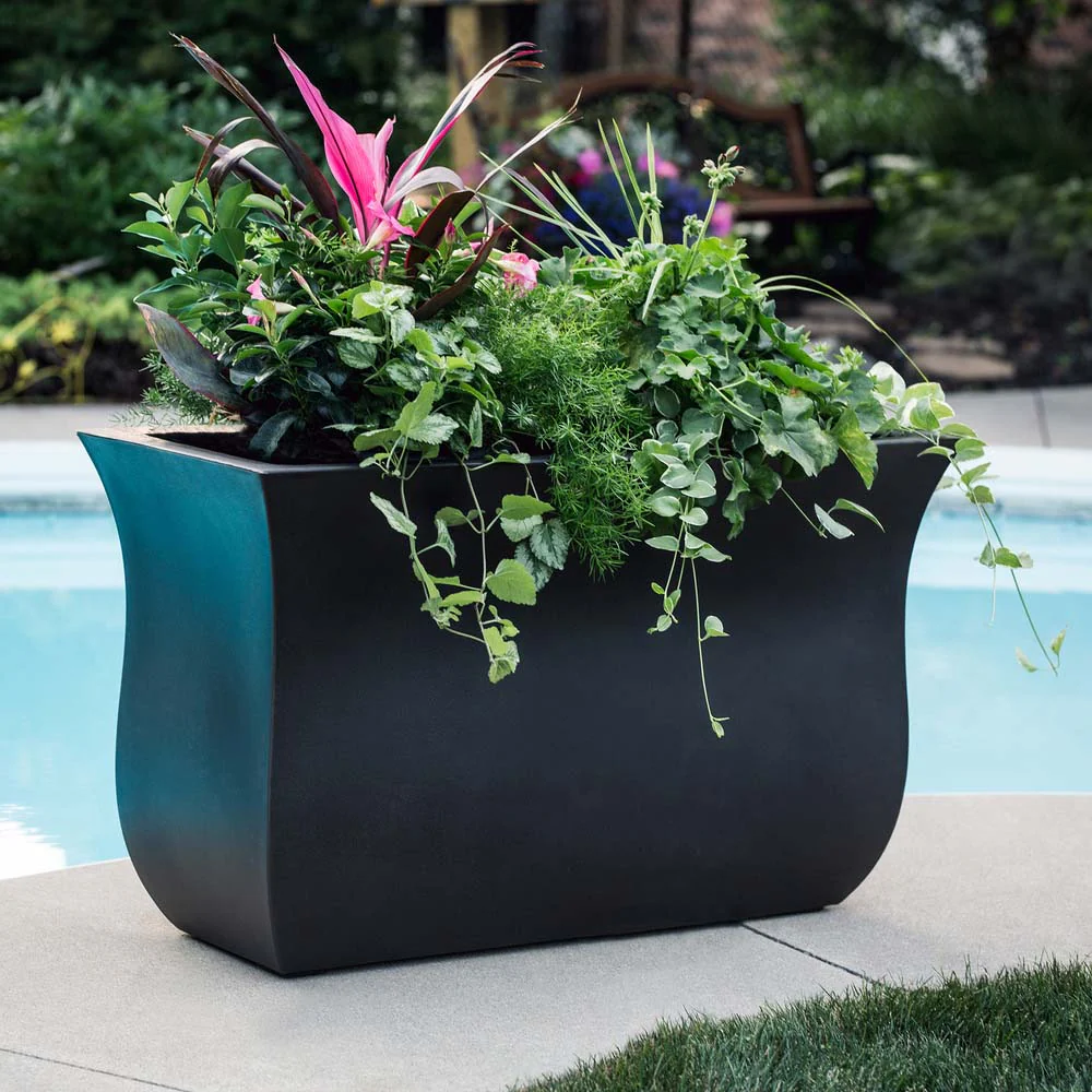 Valencia 36in x 16in Rectangle Planter - Image 2