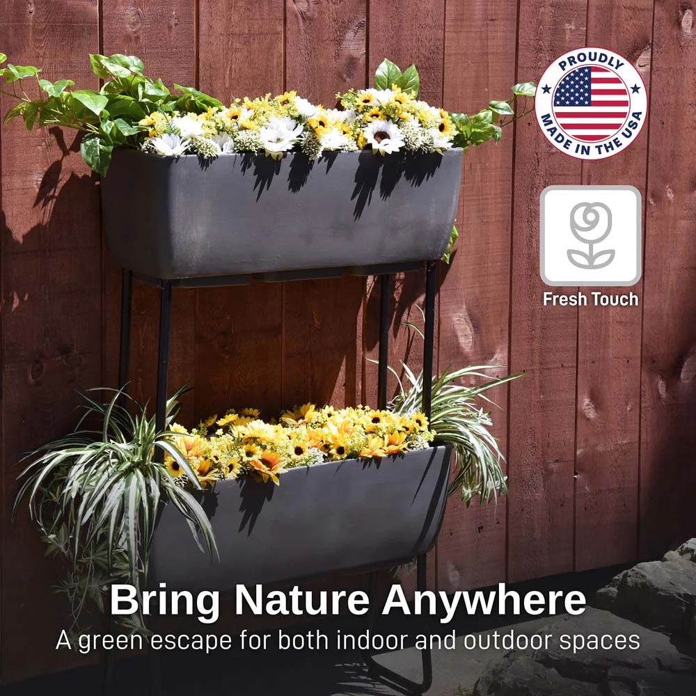 Vertical Live Wall Planter - 2 Pack - Image 10