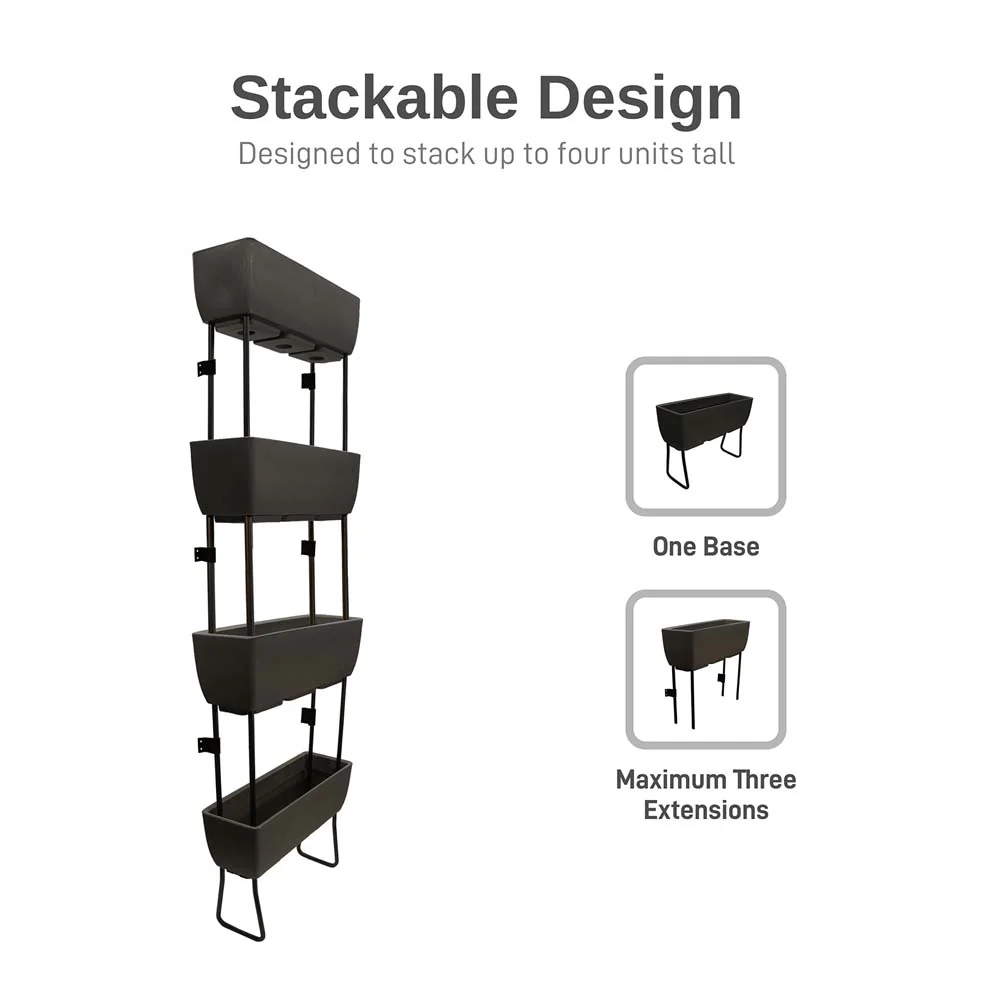Vertical Live Wall Planter - Base Unit Only - Image 7
