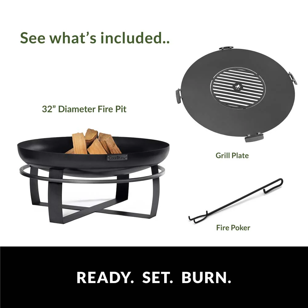 Viking 32" Fire Pit - Image 6