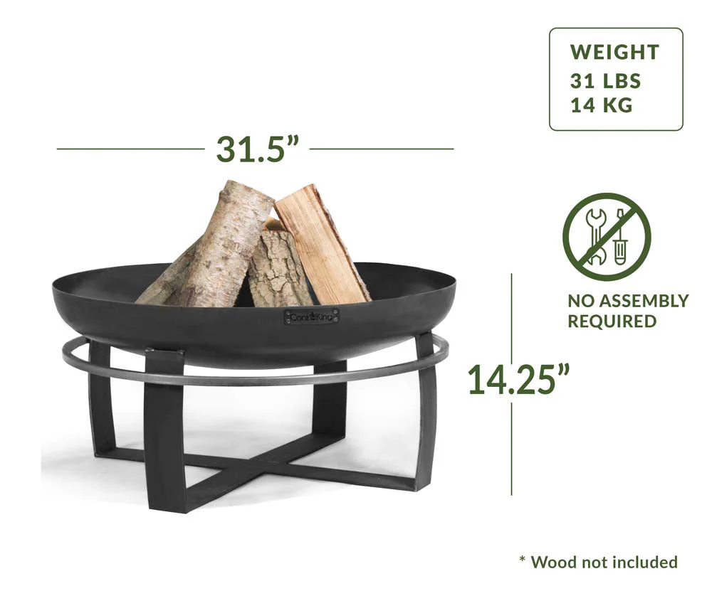 Viking 32" Fire Pit - Image 9