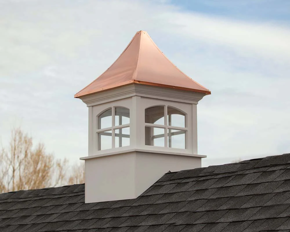 Westport Vinyl Cupola with Copper Roof - Image 2