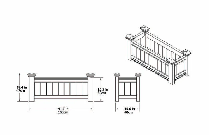 Windsor Long Planter Box - Image 7