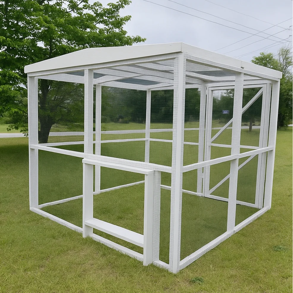 Wooden 16 Ft. Chicken Run (8’W X 16’L X 6’3”H) - Image 18
