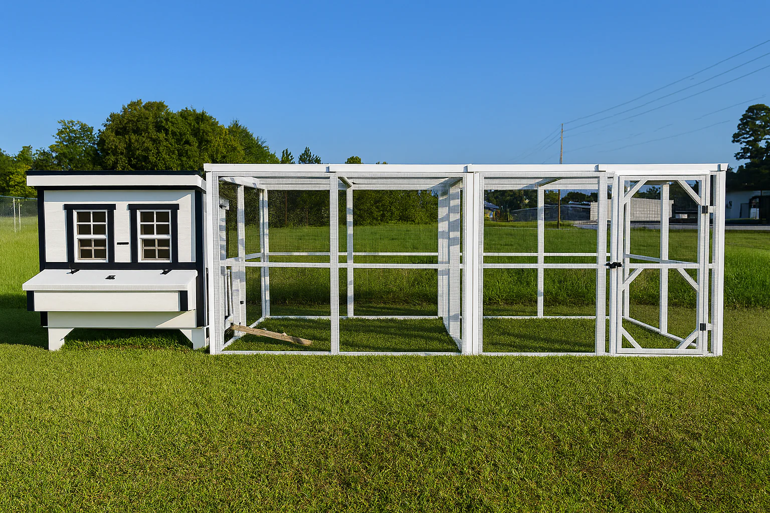 Wooden 16 Ft. Chicken Run (8’W X 16’L X 6’3”H) - Image 19