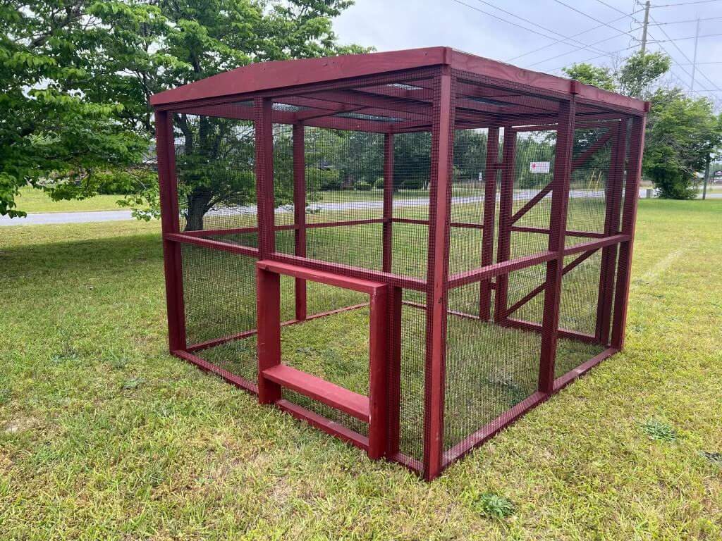 Wooden 16 Ft. Chicken Run (8’W X 16’L X 6’3”H) - Image 2