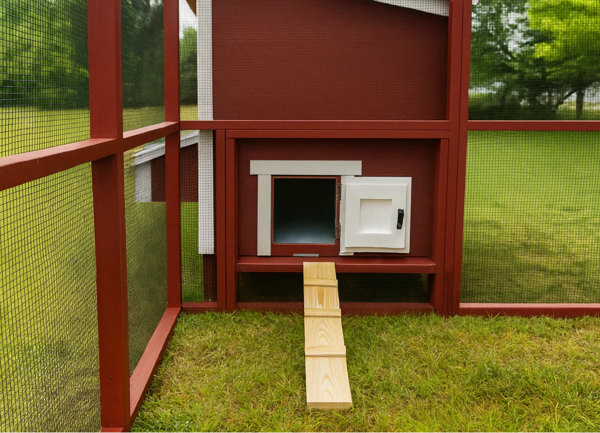 Wooden 16 Ft. Chicken Run (8’W X 16’L X 6’3”H) - Image 22