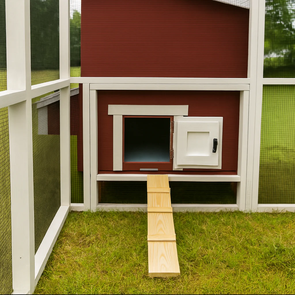 Wooden 16 Ft. Chicken Run (8’W X 16’L X 6’3”H) - Image 28