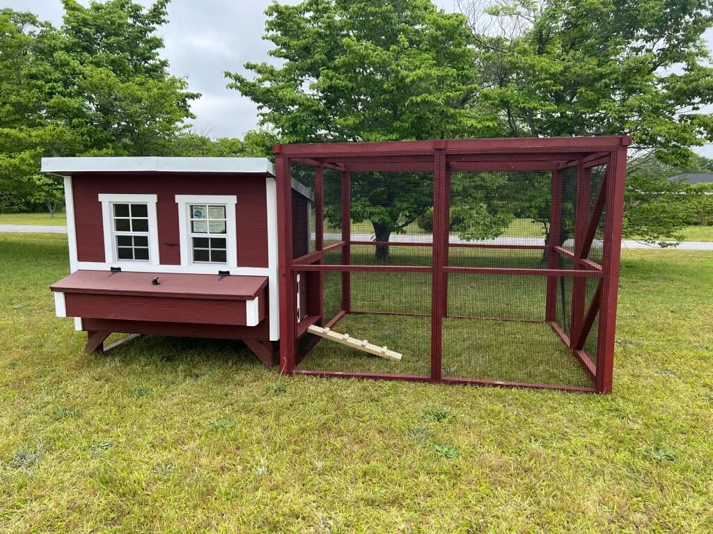 Wooden 16 Ft. Chicken Run (8’W X 16’L X 6’3”H) - Image 5