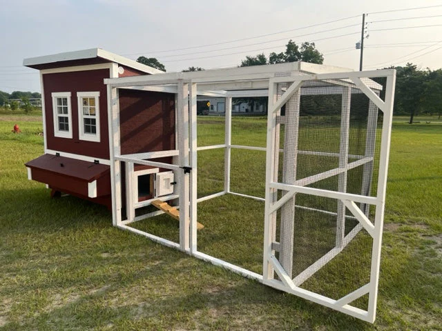 Wooden 8 Ft. Chicken Run (8’W X 8’L X 6’3”H) - Image 11