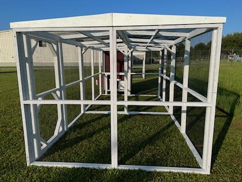 Wooden 8 Ft. Chicken Run (8’W X 8’L X 6’3”H) - Image 13