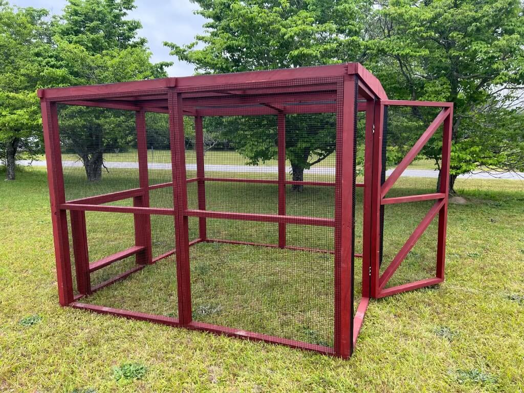 Wooden 8 Ft. Chicken Run (8’W X 8’L X 6’3”H) - Image 22