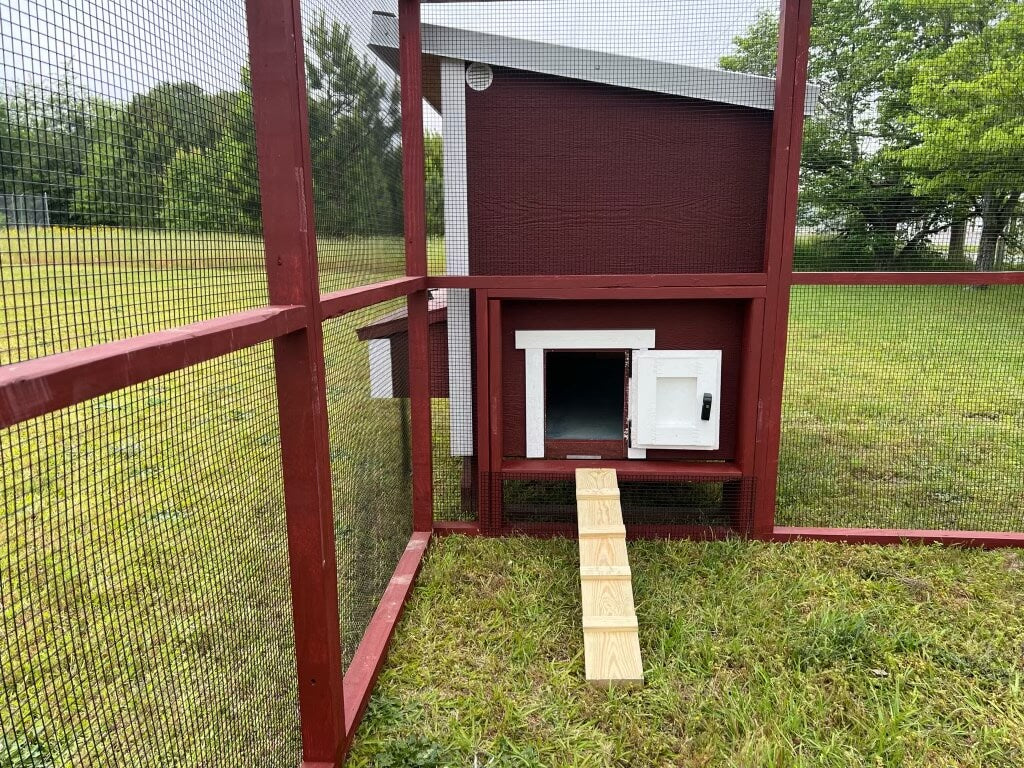 Wooden 8 Ft. Chicken Run (8’W X 8’L X 6’3”H) - Image 5